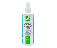 Screen Cleaner Spray TFT/LCD/LED and keyboards Q-CONNECT, 250ml