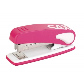 Stapler SAX 239 Design, capacity 25 sheets, display, pink