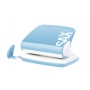 Hole Punch SAXDesign 318, capacity up to 20 sheets, light blue, display