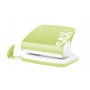 Hole Punch SAXDesign 318, capacity up to 20 sheets, light green, display