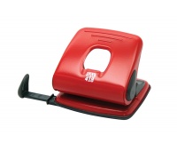 Hole Punch SAX 418, capacity up to 25 sheets, red