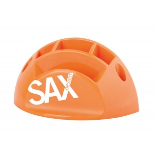 Przybornik na biurko SAX Design, z przegrodami, pomarańczowy, Przyborniki na biurko, Drobne akcesoria biurowe