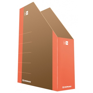 Pojemnik na dokumenty DONAU Life, karton, A4, pomarańczowy, Pojemniki na dokumenty i czasopisma, Archiwizacja dokumentów