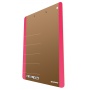 Cardboard clipoard DONAU Life, A4, with a clip, pink