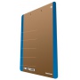 Cardboard clipoard DONAU Life, A4, with a clip, blue