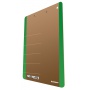 Cardboard clipoard DONAU Life, A4, with a clip, green
