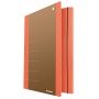 Cardboard folder with elastic band DONAU Life, 500gsm, A4, orange
