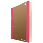 Notebook DONAU Life, organizer, 165x230mm, 80 sheets, pink