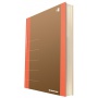 Notebook DONAU Life, organizer, 165x230mm, 80 sheets, orange