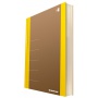 Notatnik DONAU Life, organizer, 165x230mm, 100 kart., żółty, Notatniki, Zeszyty i bloki