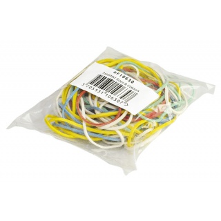 Rubber Bands Q-CONNECT, 25g, assorted colours