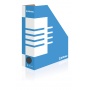 Pojemnik na dokumenty DONAU, karton, ścięty, A4/100mm, niebieski, Pojemniki na dokumenty i czasopisma, Archiwizacja dokumentów