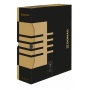 Archive Box DONAU, cardboard, A4/100mm, brown
