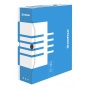 Archive Box DONAU, cardboard, A4/100mm, blue