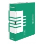 Archive Box DONAU, cardboard, A4/100mm, green