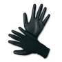 Heavy Duty Safety Gloves econ. Resistance-B (HS-04-003), polyester +polyurethane, size 9, black