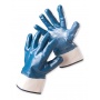 Rękawice ekon. Nitril (HS-04-008), robocze, rozm. 10, niebieski, Rękawice, Ochrona indywidualna