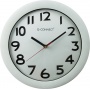 Wall Clock Q-CONNECT Budapest, 28cm, silver