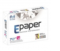 Papier ksero E-Paper, uniwersalny, A4, klasa C, 160CIE, 70gsm, 500ark.