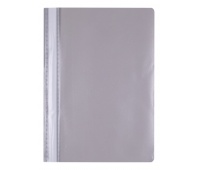 Skoroszyt OFFICE PRODUCTS, PP, A4, miękki, 100/170mikr., szary