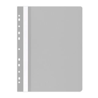 Report File OFFICE PRODUCTS, PP, A4, soft, 100/170 micron, perforated, grey