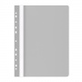Report File OFFICE PRODUCTS, PP, A4, soft, 100/170 micron, perforated, grey