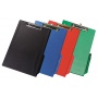 Clipboard Q-CONNECT Board, with a clip, PVC, A4, assorted colours