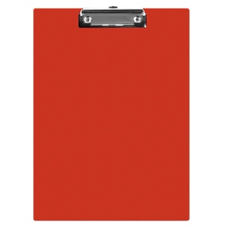 Clipboard Q-CONNECT Board, PVC, A5, red