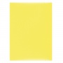 Elasticated File OFFICE PRODUCTS, cardboard, A4, 300gsm, 3 flaps, yellow