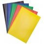 Elasticated File OFFICE PRODUCTS, cardboard, A4, 300gsm, 3 flaps, assorted colours