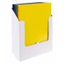 Elasticated File OFFICE PRODUCTS, cardboard, A4, 300gsm, 3 flaps, assorted colours