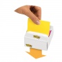Memo Pad Holder POST-IT® Z-Notes (B330-1RG), eco-friendly cardboard, 76x76mm, 200 cards, yellow