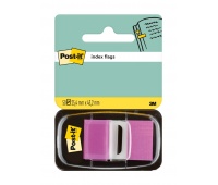 Zakładki indeksujące POST-IT® (680-8), PP, 25,4x43,2mm, 50 kart., purpurowe