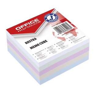 Note Cube Refill Sheets, OFFICE PRODUCTS 85x85x40mm, assorted colours