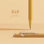Długopis CARAN D'ACHE 849 Goldbar, M, w pudełku, złoty, Długopisy, Artykuły do pisania i korygowania