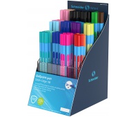 Rollerball pen display SCHNEIDER Slider Edge Pastel, XB, 120pcs, color mix
