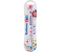 Gel pen ICO Student Radiron Kids, erasable, blister pack, blue