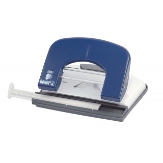 Hole Punch ICO Boxer P1, capacity up to 15 sheets, blue
