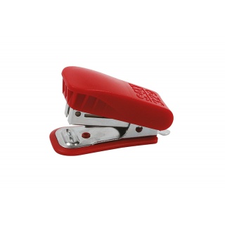 Stapler SAX329, capacity 20 sheets, red, FREE staples