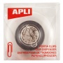 Magnetic Paper Clip Container APLI, clear