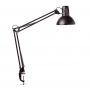 Lampka energooszczędna na biurko MAULstudy, bez żarówki, mocowana zaciskiem, czarna, Lampki, Urządzenia i maszyny biurowe