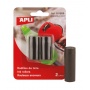Ink Cartridge Refill for Single Row Labelling Machine APLI, 2pcs, black