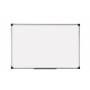 Dry-wipe&magnetic Notice Board, BI-OFFICE Professional, 90x60cm, glazed, aluminium frame