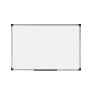 Dry-wipe&magnetic Notice Board, BI-OFFICE Professional, 180x90cm, glazed, aluminium frame