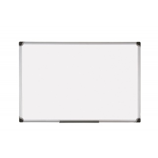 Dry-wipe&magnetic Notice Board, BI-OFFICE Professional, 180x120cm, glazed, aluminium frame