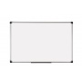 Dry-wipe&magnetic Notice Board, BI-OFFICE Professional, 180x120cm, glazed, aluminium frame