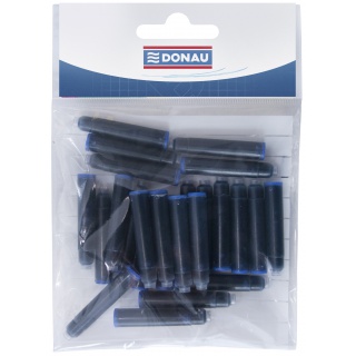 Ink Pen Cartridges DONAU, pendant bag, 25pcs