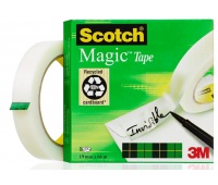 Taśma biurowa SCOTCH® Magic™ (810-1966), matowa, 19mm, 66m