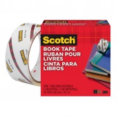 Taśma klejąca SCOTCH® Book Repair (845), do naprawy książek, 38,1mm, 13,7m, transparentna