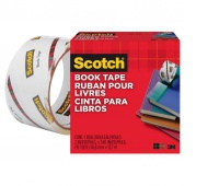 Taśma klejąca SCOTCH® Book Repair (845), do naprawy książek, 50,8mm, 13,7m, transparentna